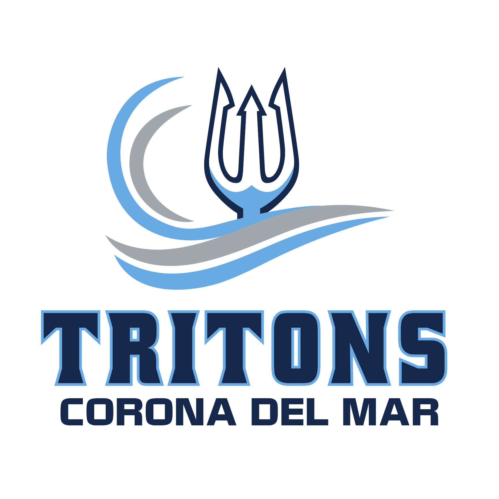 Corona del Mar Middle School Tritons logo