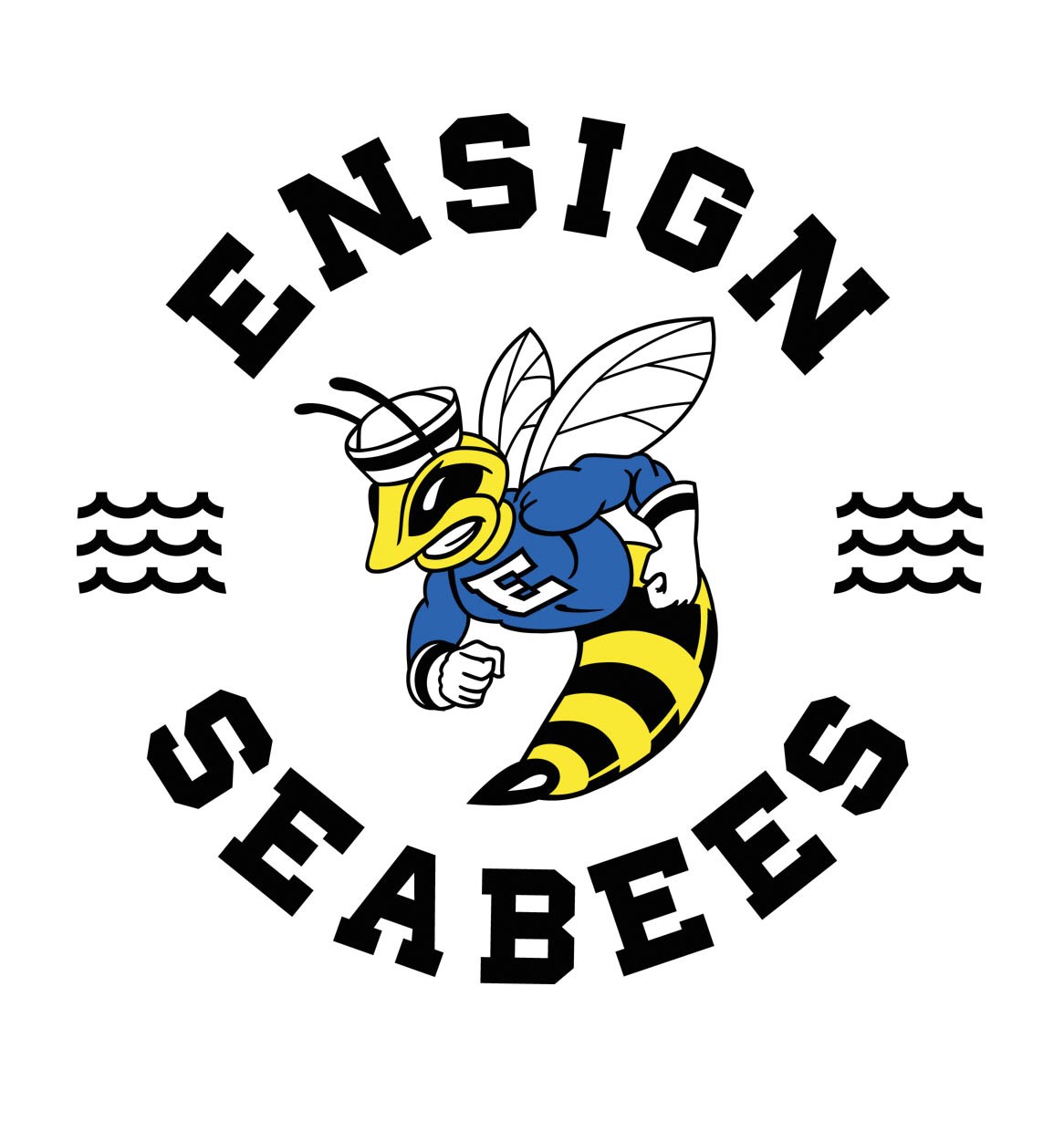 Ensign Intermediate School Seabees logo